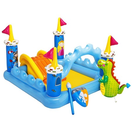 Los peques de la casa pueden disfrutar de este castillo hinchable acuatico de Intex por 34,99 euros en Amazon