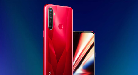 Realme 5s: con cámara cuádruple de 48 megapíxeles, en color rojo y aun más barato