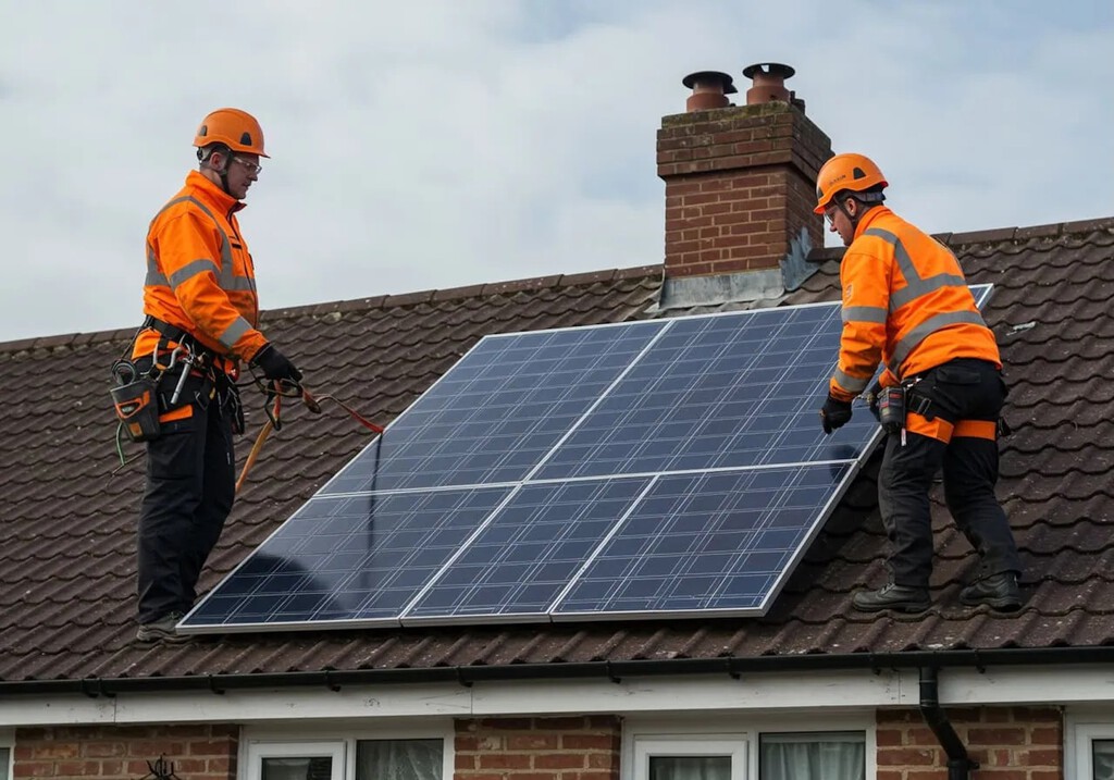Reino Unido ha descubierto que no hace falta vivir en España para amortizar placas solares. Incluso con su clima las casas están ahorrando más de 500 euros anuales