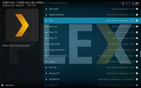 Kodi Plex 4