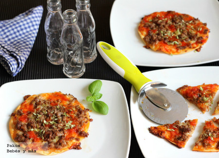 Recetas de verano para los peques: pizzas individuales de carne picada