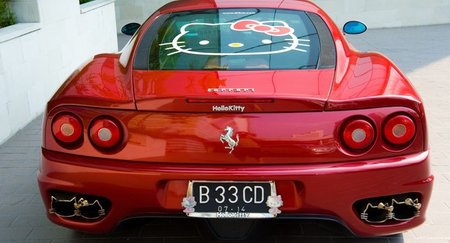 Ferrari 360 Módena edición Hello Kitty: que lo detengan