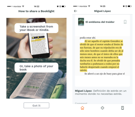 Booklights, un "club de lectura" traído a iOS: App de la Semana