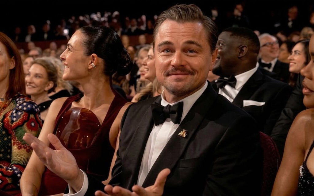 La nueva película de Martin Scorsese nos muestra su primera imagen. Ahora entendemos el bigote de Leonardo DiCaprio en los Oscars