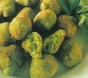 Albóndigas de guisantes