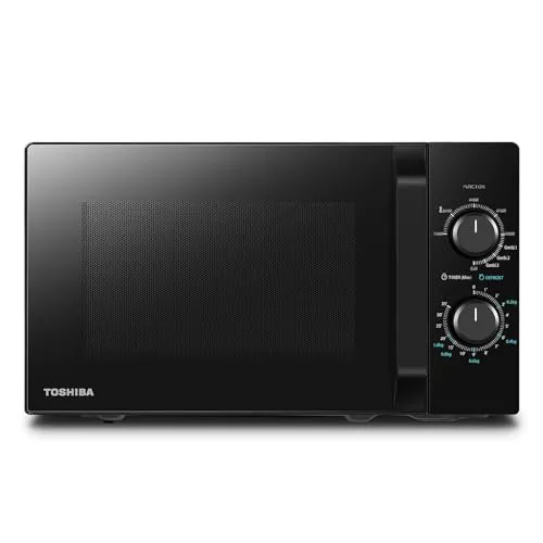 Toshiba MW2-MG20P(BK) Horno Microondas 20 L, Grill 800W/1000W