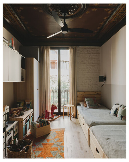 cama como parte de la arquitectura