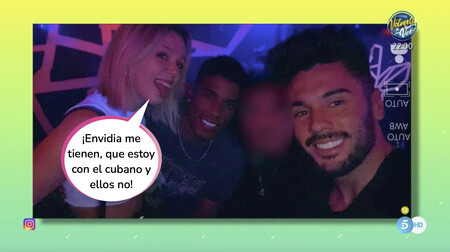 Zayra Gutiérrez de Benito la vuelve a liar en una multitudinaria fiesta ilegal junto a los chicos de 'La Isla de las Tentaciones'