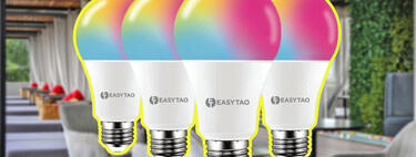 Amazon está rematando este paquete de focos inteligentes RGB para darle a tu hogar un toque diferente