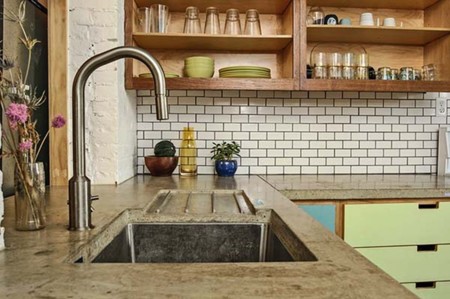 17 cocinas modernas con encimera de cemento Imagenes de cocinas rusticas sencillas
