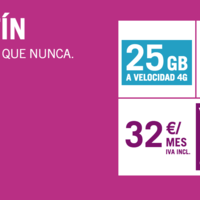 La SinFin de Yoigo crece en gigas y precio: 25 GB a cambio de 32 euros al mes