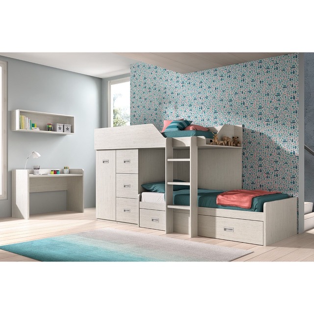 Dormitorio infantil por piezas