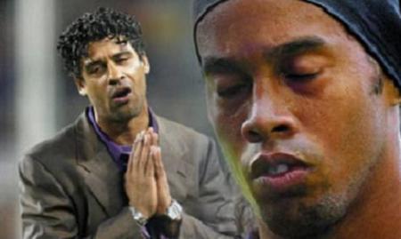Ronaldinho, liado con la hija de Rijkaard