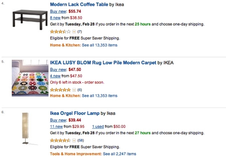 Compra online los muebles de Ikea en Amazon