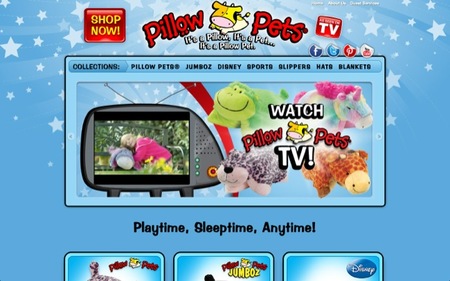 Las Pillow Pets son unos peluches y unas almohadas mullidas para que los peques descansen