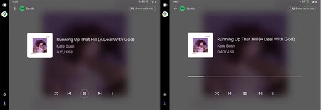 古いプレーヤー (左) と新しいプレーヤー (右)