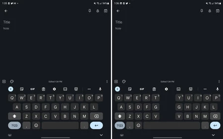 Gboard 分割キーボード