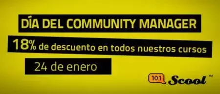 El 24 de enero: el Día del Community Manager con descuento