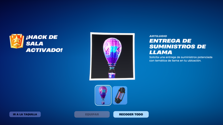 Entrega de Suministros de Llama