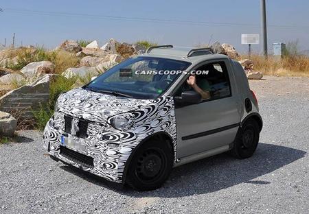 Fotos espía: El nuevo Smart Fortwo va agarrando forma