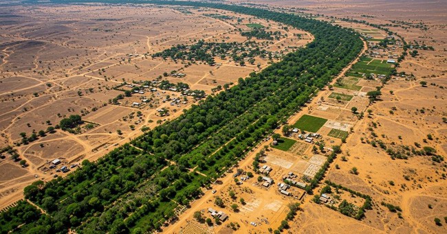El Sahara se está comiendo pueblos enteros. África lleva casi 20 años intentando frenarlo con una muralla verde de 8.000 kilómetros