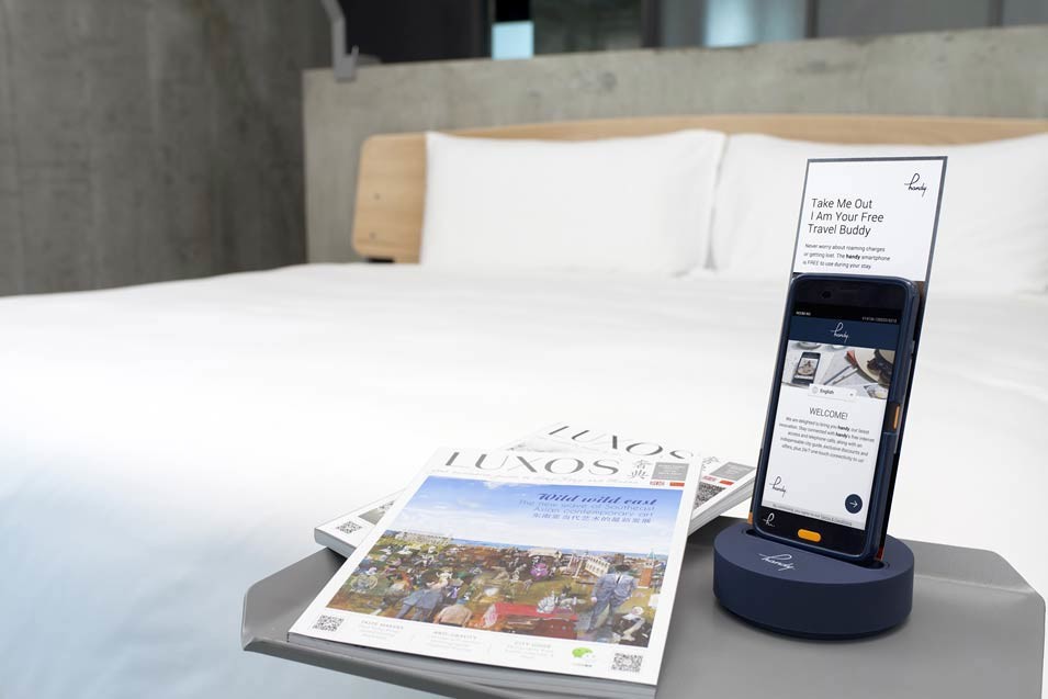 Móvil de cortesía, un interesante servicio que encontramos en los mejores hoteles