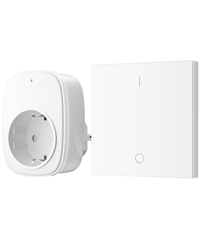 DEWENWILS Enchufes Inalámbricos con Mando, Interruptor de Pared