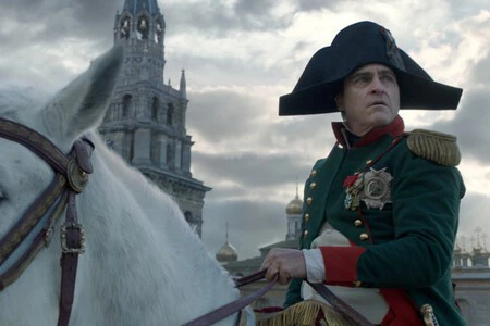 ホアキン・フェニックス主演の映画『ナポレオン』は最も期待されている映画のひとつだ(画像:Apple)