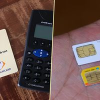 Ahora son nano, pero en los años 90 las tarjetas SIM eran tan grandes como una tarjeta de crédito