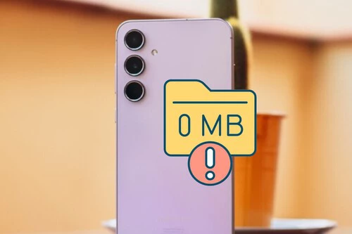 poco almacenamiento en Galaxy