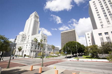 Los Angeles, una ciudad desierta