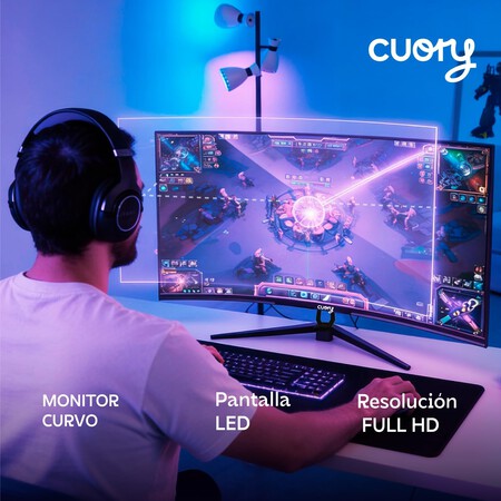 Cuory monitor curvo