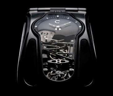 Celsius Papillon Tourbillon, el móvil mitad mecánico, mitad eléctrico