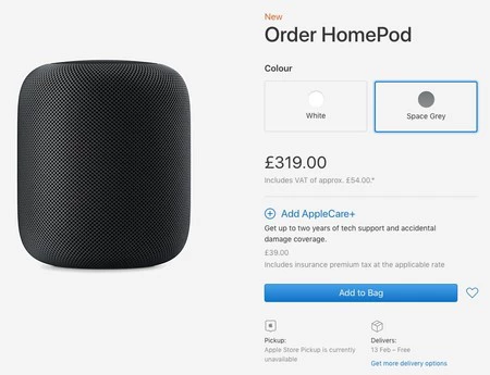 ホームポッドを予約注文する