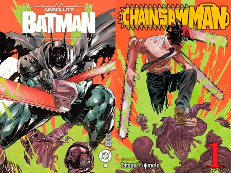 Batman Rinde Homenaje A Chainsaw Man En Una Nueva Portada De Comic 2