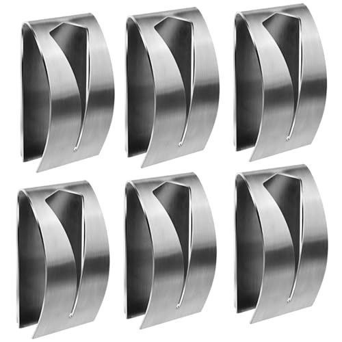 GOTRUST 6pcs Colgador Adhesivo Trapos Cocina