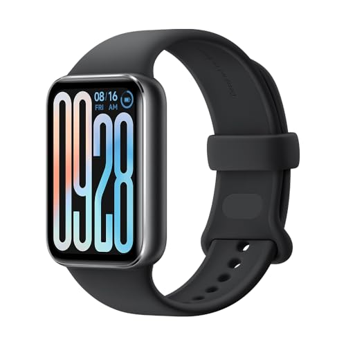 XIAOMI Smart Band 9 Pro - Pulsera de Actividad, autonomía de hasta 21 días, Pantalla AMOLED de 1,74" con tasa de refresco de 60 Hz, 5ATM, App Mi Fitness, Negro (Versión ES)