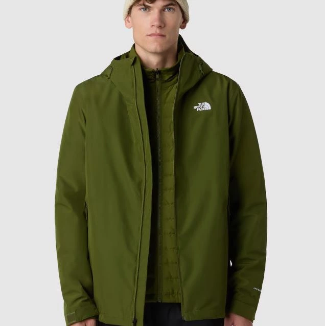 Chaqueta con capucha 3 en 1 para hombre Mono Triclimate Carto The North Face - Verde cadete

