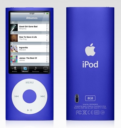 El iPod nano 5G podría incorporar cámara de fotos