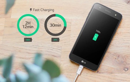 LG X パワー急速充電