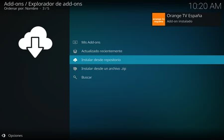 Orange Tv En Kodi 5