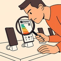 La etiqueta energética te dice lo bueno que es un móvil sin comprarlo. Y puedes verla aunque el fabricante no quiera