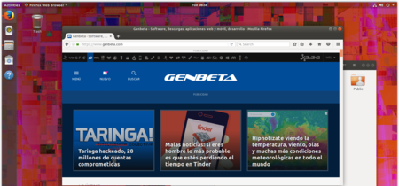 Así luce Ubuntu 17.10 con su nuevo tema de GNOME, nuevo dock y nueva pantalla de inicio de sesión