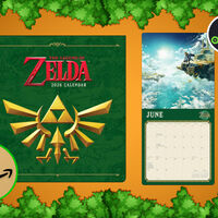 Calendario 2026 de Nintendo: Amazon tiene el nuevo modelo de The Legend of Zelda en oferta