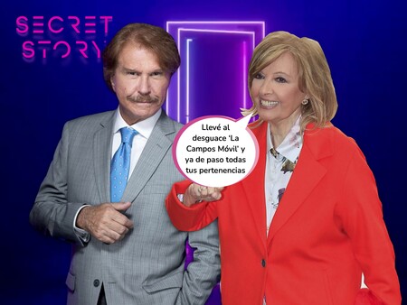 María Teresa Campos responde entre lágrimas a Bigote Arrocet tras haber desguazado su versión en 'Secret Story': "Que haga lo que coño quiera"