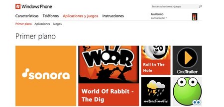 Store, la nueva tienda de aplicaciones para Windows Phone