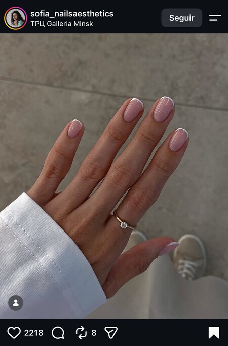 Unas Nude Tipos Tonos Forma Manicura Ideas