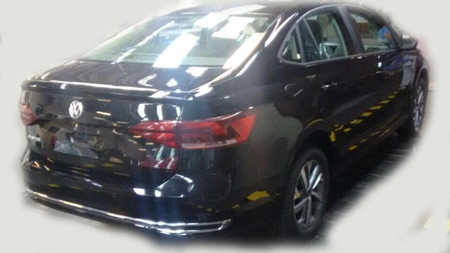 ¡Filtrado! El Volkswagen Virtus, sucesor del Vento, ya va por ahí sin camuflaje