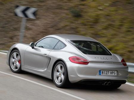 Porsche Cayman S 2013 trasera