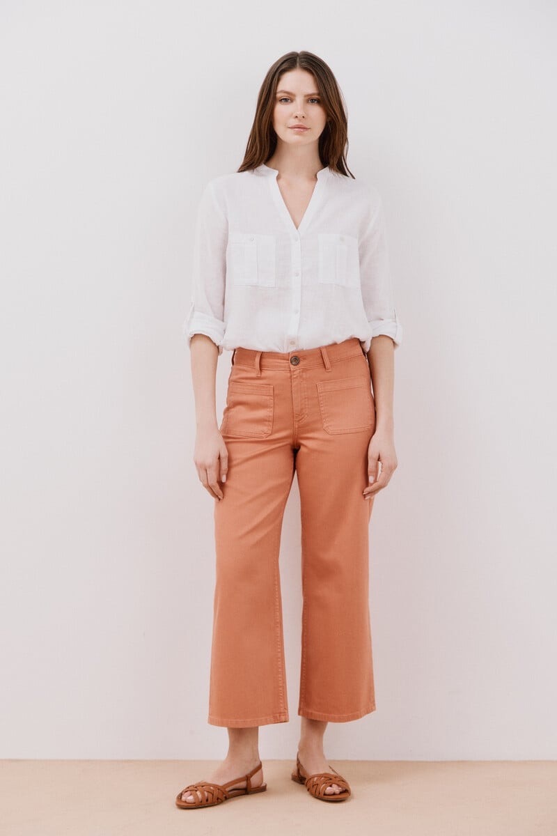 Pantalones marine bolsillos tendel